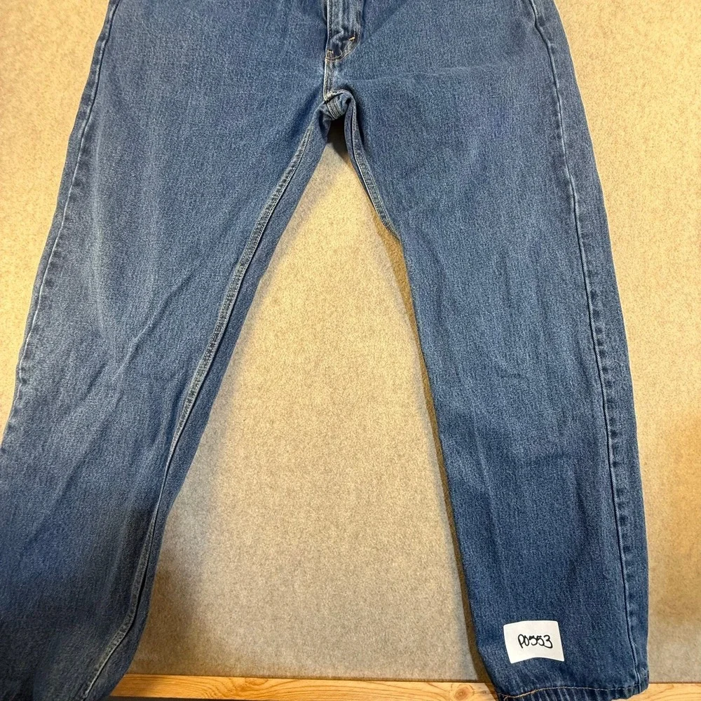 Levis 505 Regular Fit Straight Leg Blue Denim Jeans Mens W38 L32 00505-4891